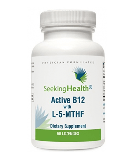 SEEKING HEALTH Active B12 with L-5-MTHF 60 Lutschpastillen