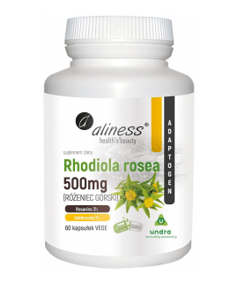 ALINESS Rhodiola Rosea 500mg 60 kaps.