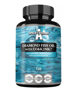 APOLLO'S HEGEMONY Diamond Fish Oil 120 kaps. 