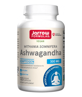 JARROW Ashwagandha 300mg 120 kaps.