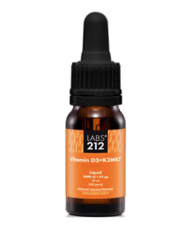 LABS212 Vitamin D3 + K2MK7 10 ml